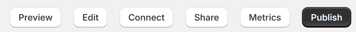 Quiz Builder top menu with Preview