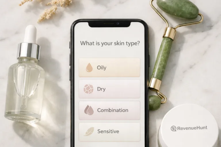 A skincare beauty advisor consulting with a customer