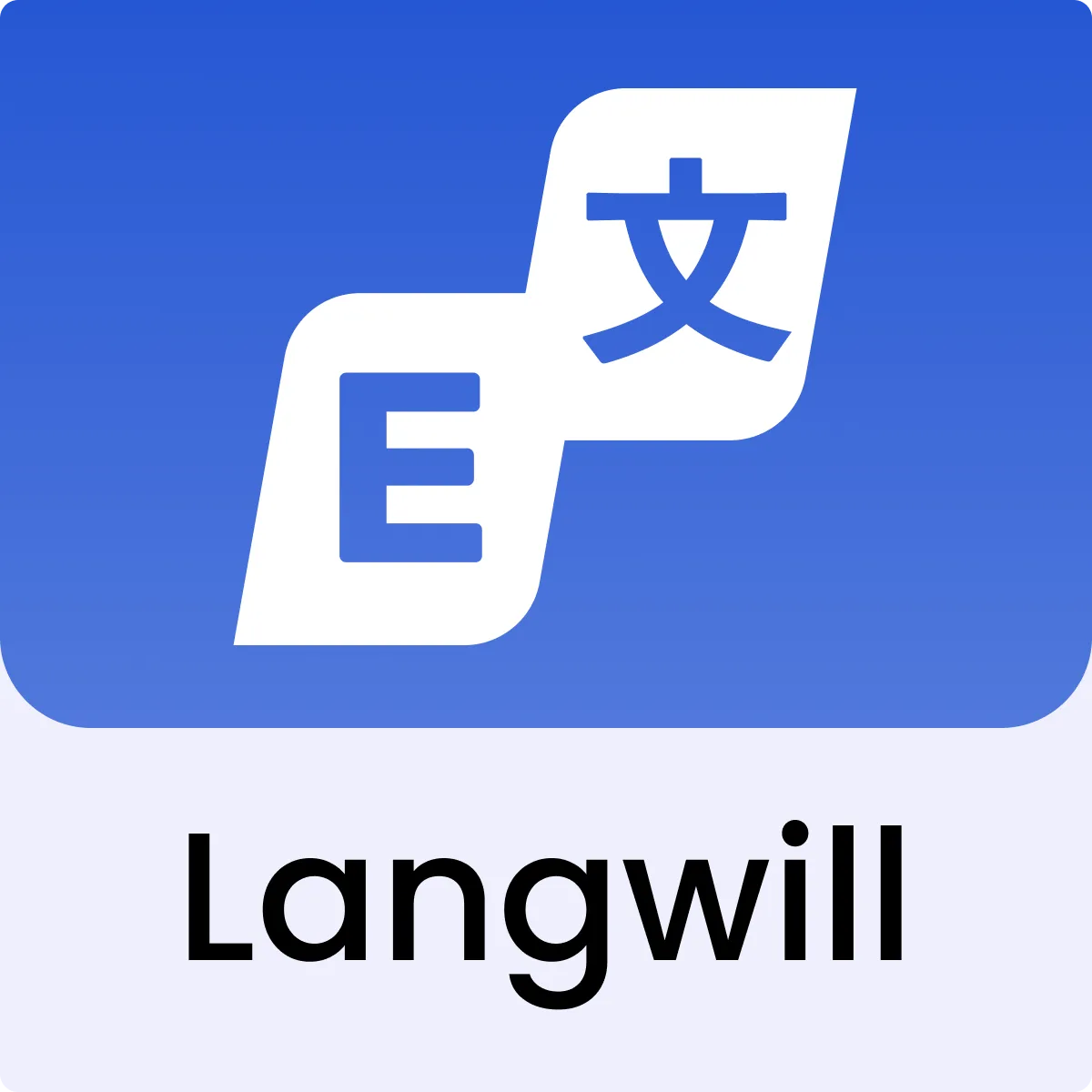 Langwill: Language Translate logo