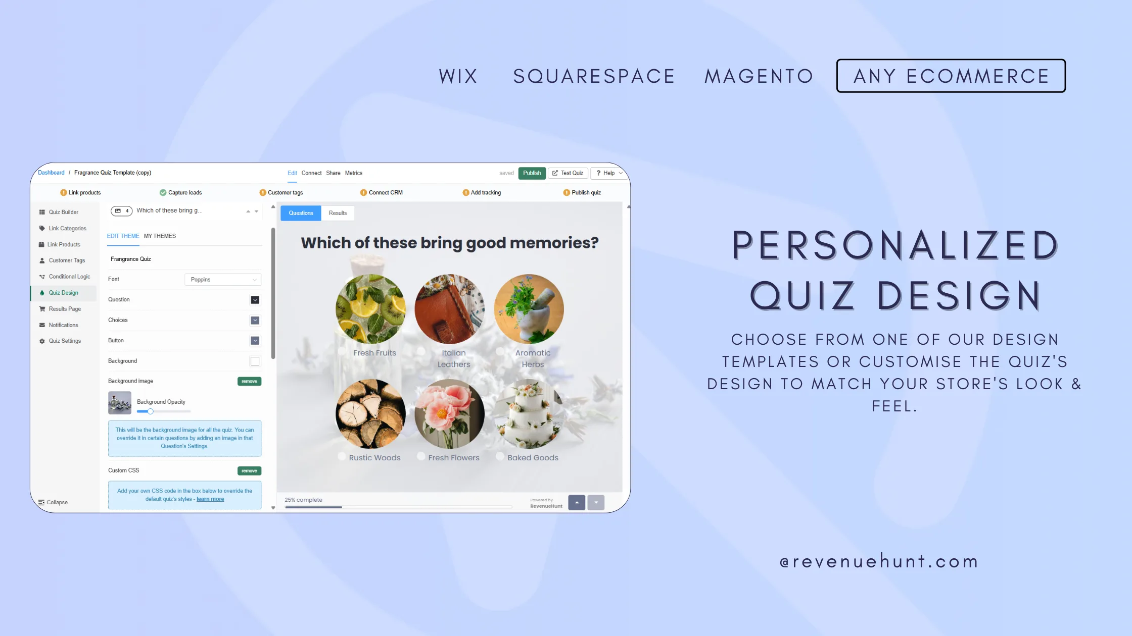 Captura de pantalla 3 de Quiz de recomendación de productos