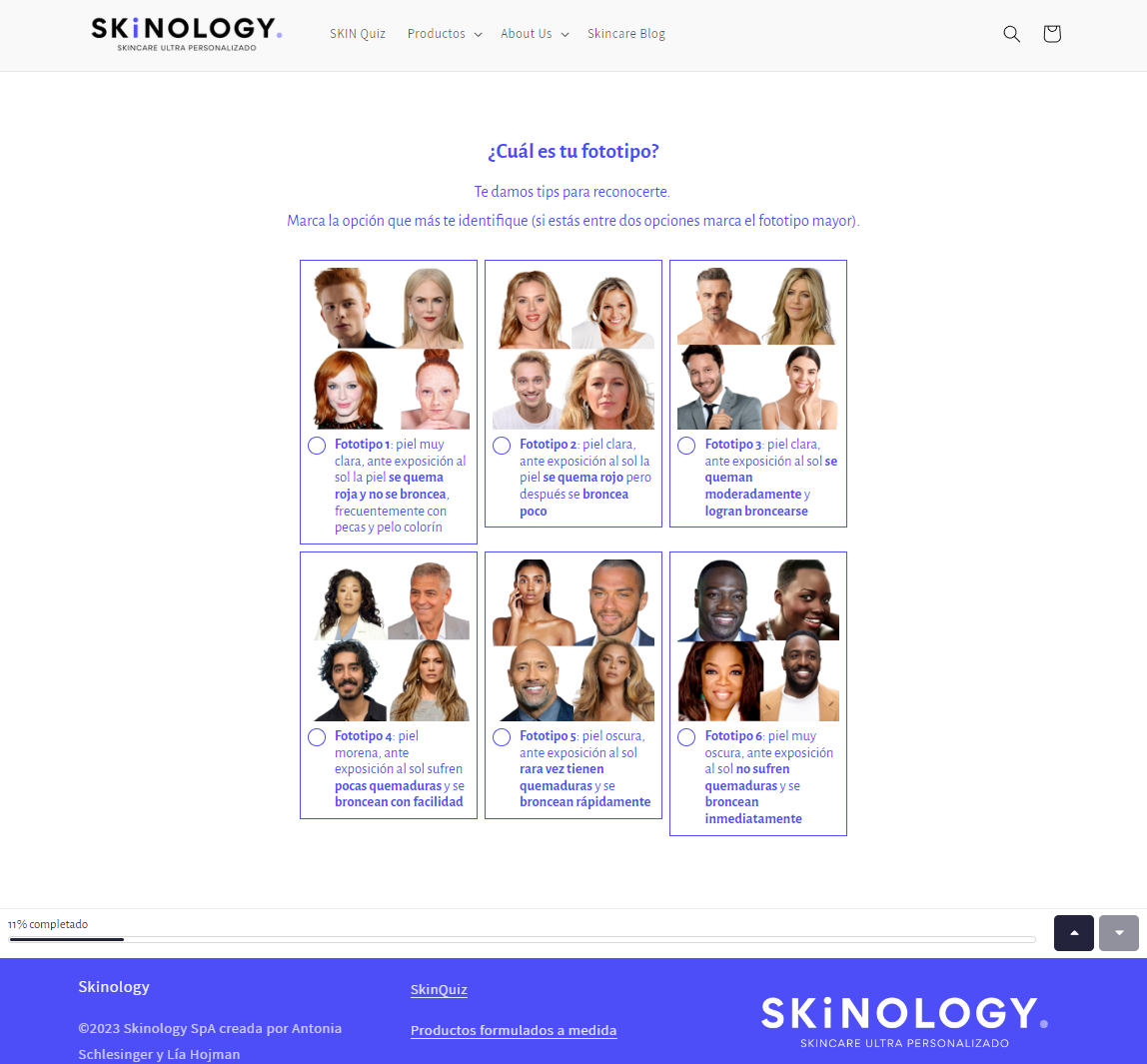 Skinology Quiz