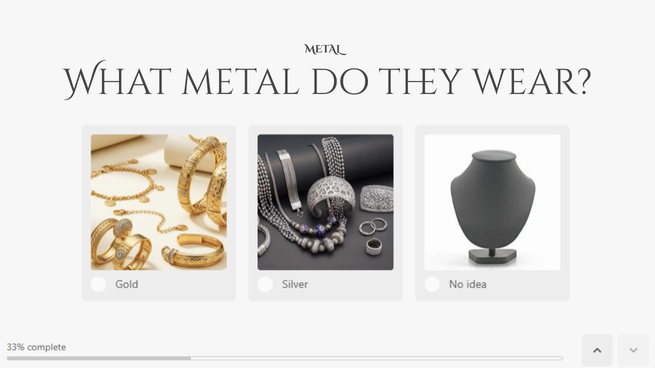 Jewellery Quiz