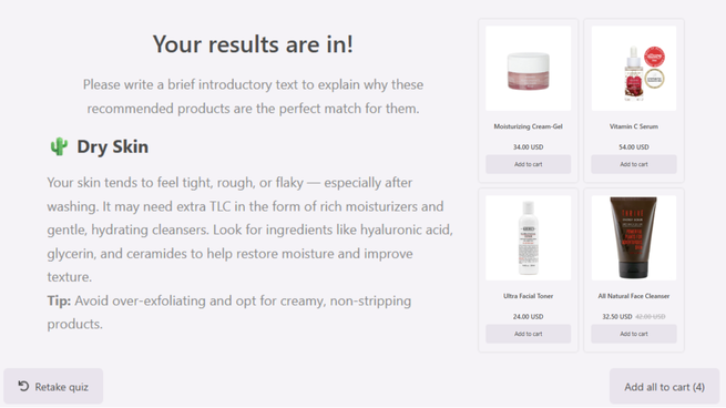 Skintype Quiz